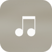 Music note icon